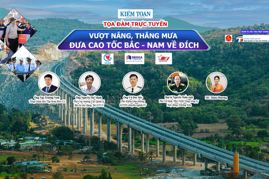 Sắp diễn ra Tọa đàm “Vượt nắng, thắng mưa” đưa cao tốc Bắc - Nam về đích