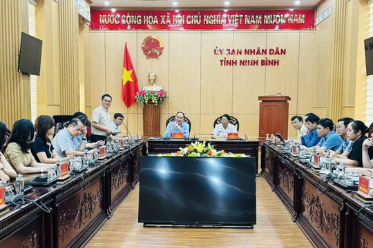 Phối hợp chặt chẽ với UBND tỉnh Ninh Bình tổ chức thành công Hội nghị lần thứ 8 Nhóm công tác dữ liệu lớn của INTOSAI