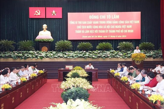 TP. Hồ Chí Minh cần được định hình tương lai là Thành phố toàn cầu, phát triển thông minh, hiện đại TP. Hồ Chí Minh cần được định hình tương lai là Thành phố toàn cầu, phát triển thông minh, hiện đại