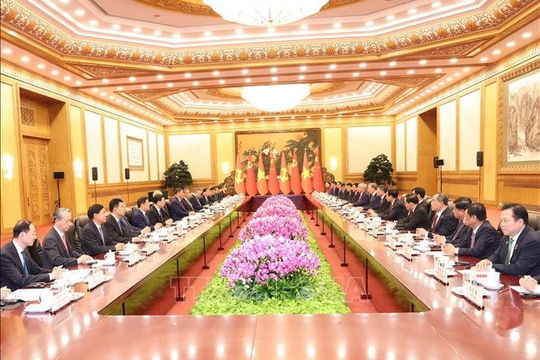 Chuyến thăm cấp Nhà nước tới Trung Quốc của Tổng Bí thư,
Chủ tịch nước Tô Lâm đã thành công tốt đẹp trên mọi phương diện
 Chuyến thăm cấp Nhà nước tới Trung Quốc của Tổng Bí thư,
Chủ tịch nước Tô Lâm đã thành công tốt đẹp trên mọi phương diện