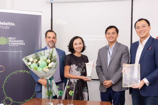 Deloitte Việt Nam vinh danh 4 doanh nghiệp Quản trị tốt nhất 2024 
