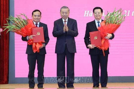 Điều động, phân công cán bộ giữ chức Trưởng Ban Kinh tế Trung ương và Trưởng Ban Dân vận Trung ương