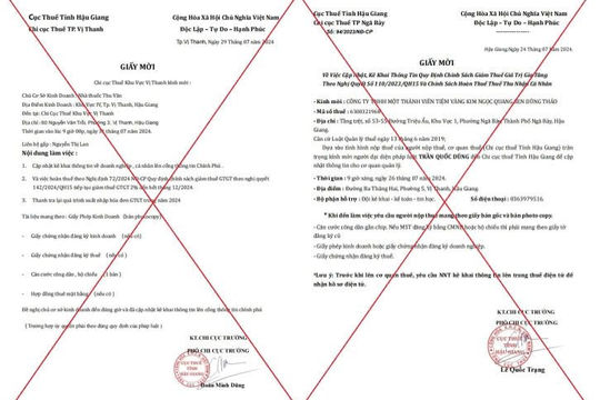 Cục Thuế tỉnh Hậu Giang cảnh báo hành vi lừa đảo, giả danh cơ quan thuế Cục Thuế tỉnh Hậu Giang cảnh báo hành vi lừa đảo, giả danh cơ quan thuế