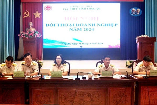 Cục Thuế tỉnh Long An tổ chức Hội nghị đối thoại doanh nghiệp năm 2024