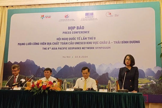Sắp diễn ra Hội nghị quốc tế lần thứ 8 Mạng lưới Công viên địa chất toàn cầu 