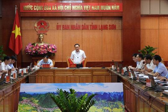 Lạng Sơn đốc thúc tiến độ các dự án giao thông trọng điểm quốc gia Lạng Sơn đốc thúc tiến độ các dự án giao thông trọng điểm quốc gia