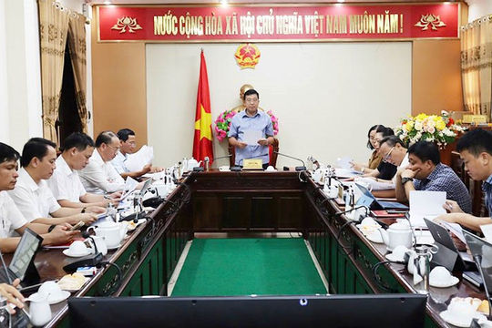 Hà Tĩnh: Giám sát việc quản lý, khai thác và sử dụng khoáng sản làm vật liệu xây dựng thông thường