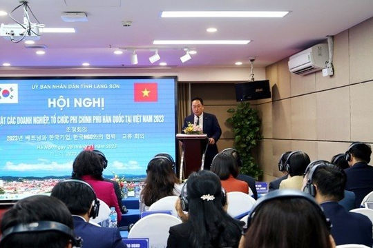 Kêu gọi xúc tiến hợp tác đầu tư nước ngoài vào tỉnh Lạng Sơn