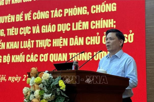 Kiểm soát tốt quyền lực để thực hiện phòng, chống tham nhũng, tiêu cực