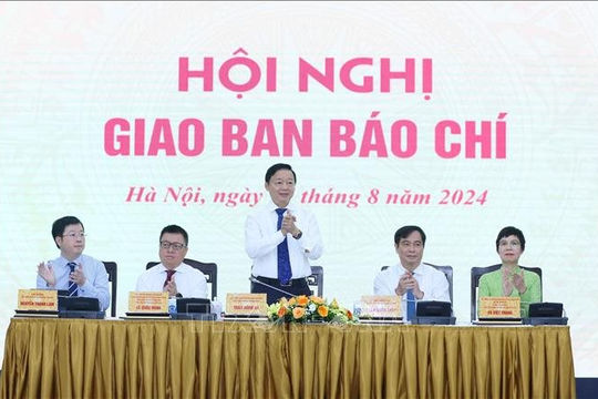 Hội nghị Giao ban báo chí tuần 4, tháng 8/2024 Hội nghị Giao ban báo chí tuần 4, tháng 8/2024
