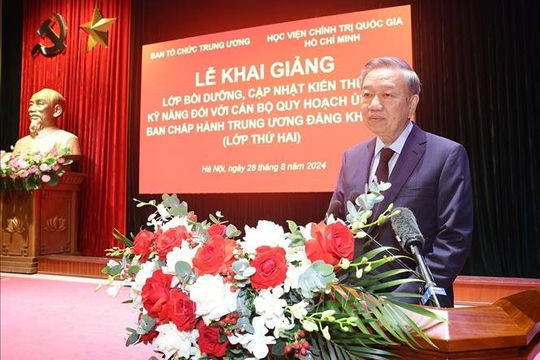 Cán bộ cấp chiến lược phải được đào tạo, bồi dưỡng đáp ứng yêu cầu, nhiệm vụ trong giai đoạn mới