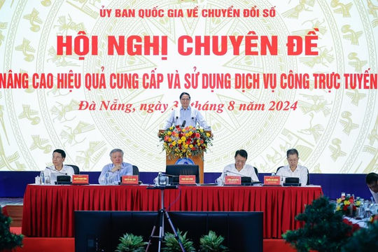 “1 mục tiêu, 2 trụ cột, 3 đột phá, 4 không, 5 tăng cường” trong triển khai dịch vụ công trực tuyến