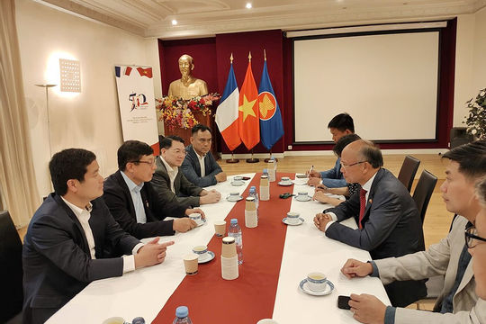 Thúc đẩy hợp tác với Pháp trong lĩnh vực năng lượng sạch