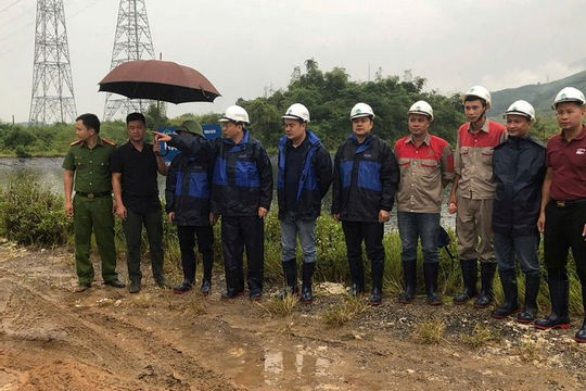 Tập đoàn Hóa chất Việt Nam kiểm tra tình hình phòng chống bão số 3 tại Lào Cai  Tập đoàn Hóa chất Việt Nam kiểm tra tình hình phòng chống bão số 3 tại Lào Cai