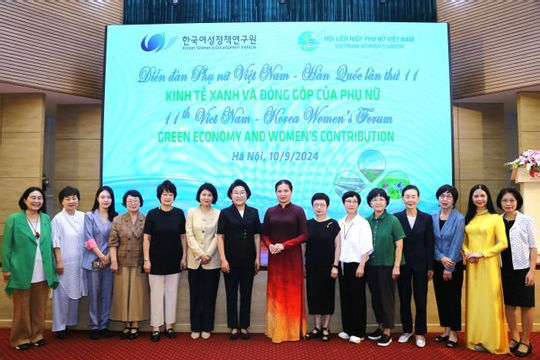 Phát huy vai trò, đóng góp của phụ nữ trong phát triển kinh tế xanh