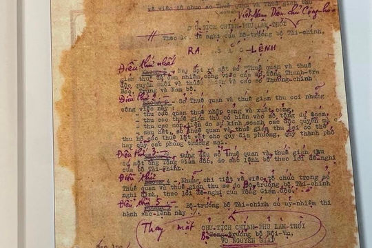 Ngành Thuế thực hiện lời căn dặn của Chủ tịch Hồ Chí Minh: “Thu thuế phải thu được lòng dân”