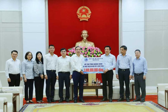 Ấm áp tình người sau cơn bão