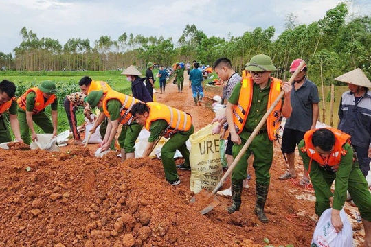 Bắc Giang tập trung khắc phục hậu quả bão số 3 và mưa, lũ sau bão