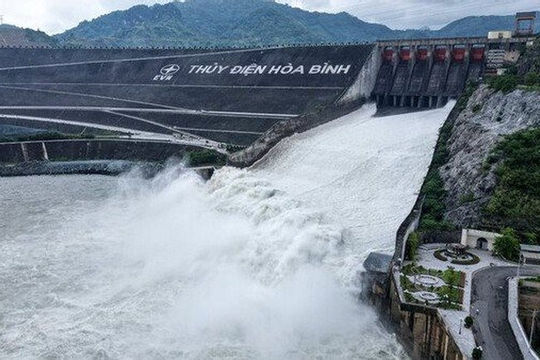 Đã đóng toàn bộ các cửa xả tại Thủy điện Hoà Bình, Sơn La và Lai Châu