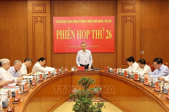 Dự báo đúng tình hình, có giải pháp đột phá trong phòng, chống tham nhũng  Dự báo đúng tình hình, có giải pháp đột phá trong phòng, chống tham nhũng