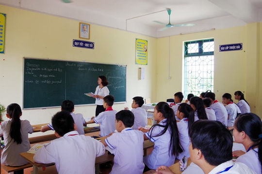 Dạy học linh hoạt, phù hợp với các trường bị ảnh hưởng bão lũ