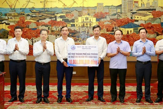 Ủy ban Mặt trận Tổ quốc Việt Nam TP. Hải Phòng phân bổ 47,02 tỷ đồng khắc phục hậu quả bão số 3