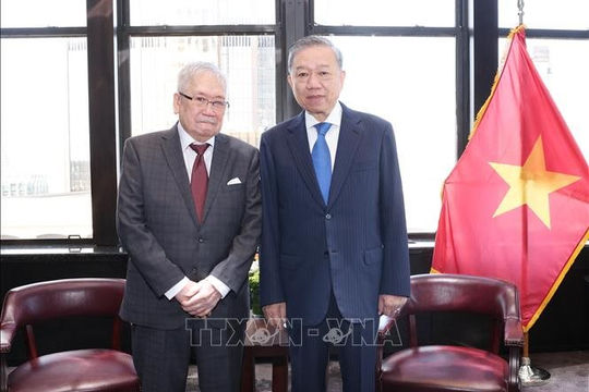 Tổng Bí thư, Chủ tịch nước Tô Lâm gặp thân mật nhóm trí thức người Việt ở thành phố Houston, Hoa Kỳ