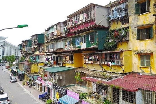 Đẩy nhanh tiến độ các dự án cải tạo, xây dựng lại nhà chung cư cũ Đẩy nhanh tiến độ các dự án cải tạo, xây dựng lại nhà chung cư cũ