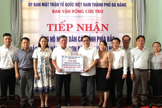 Đà Nẵng: Phân bổ 22 tỷ đồng đến các tỉnh miền Bắc bị thiệt hại do bão số 3 