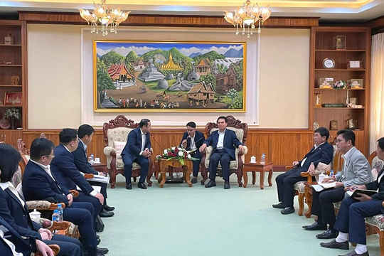 Tập đoàn Hóa chất Việt Nam xúc tiến Dự án khai thác và chế biến muối mỏ Kali tại Lào  Tập đoàn Hóa chất Việt Nam xúc tiến Dự án khai thác và chế biến muối mỏ Kali tại Lào