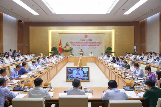 Đảm bảo tích hợp, chia sẻ dữ liệu phục vụ chỉ đạo, điều hành trực tuyến về phòng, chống thiên tai