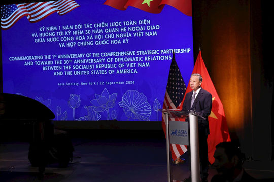 Đưa quan hệ Việt Nam - Hoa Kỳ ngày càng đi vào chiều sâu ổn định, bền vững, thực chất