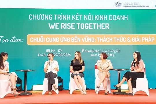 Hỗ trợ doanh nghiệp do phụ nữ làm chủ tham gia vào các chuỗi cung ứng