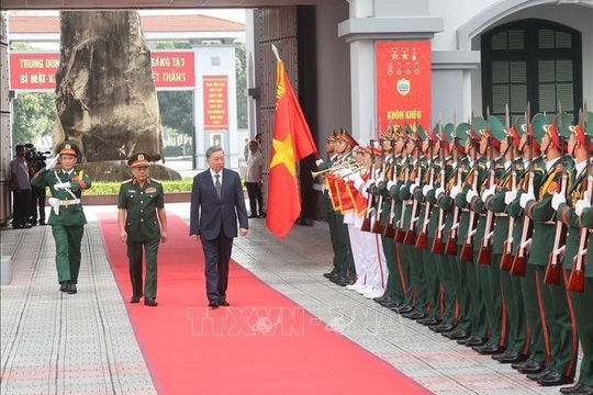 Tổng Bí thư, Chủ tịch nước Tô Lâm: Xây dựng đội ngũ cán bộ tình báo theo tinh thần "7 dám"