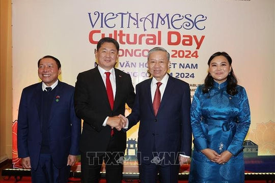 Tổng Bí thư, Chủ tịch nước Tô Lâm dự Lễ khai mạc Ngày Văn hóa Việt Nam tại Mông Cổ