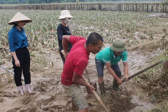 Tái thiết nền kinh tế sau bão lũ - những biện pháp trước mắt và lâu dài