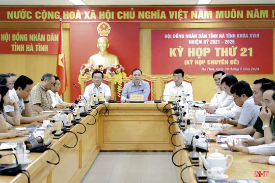 Hà Tĩnh: Thông qua 17 nghị quyết về phát triển kinh tế - xã hội Hà Tĩnh: Thông qua 17 nghị quyết về phát triển kinh tế - xã hội