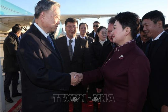 Tổng Bí thư, Chủ tịch nước Tô Lâm rời Mông Cổ đi thăm cấp Nhà nước tới Ireland 