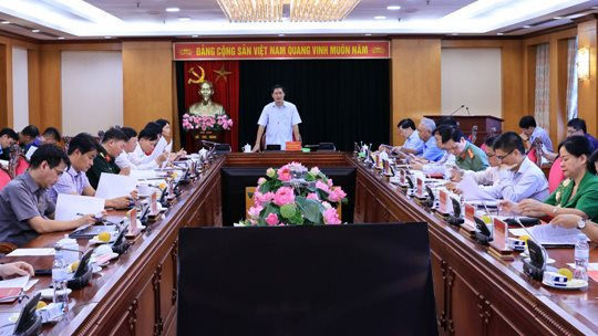 Khẩn trương cụ thể hóa, tổ chức thực hiện các chủ trương của Đảng trong lĩnh vực nội chính