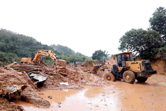 Hà Giang: Quyết liệt, kịp thời triển khai các giải pháp cứu nạn sau sạt lở đất