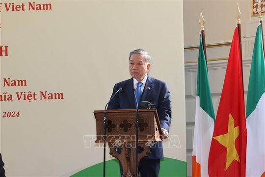 Toàn văn bài phát biểu chính sách của Tổng Bí thư, Chủ tịch nước Tô Lâm tại Trường Đại học Trinity Dublin