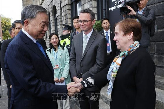 Tổng Bí thư, Chủ tịch nước Tô Lâm thăm Trường Đại học Trinity Dublin của Ireland Tổng Bí thư, Chủ tịch nước Tô Lâm thăm Trường Đại học Trinity Dublin của Ireland