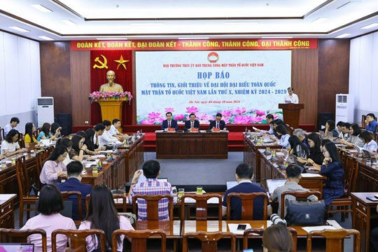 Đại hội đại biểu toàn quốc Mặt trận Tổ quốc Việt Nam lần thứ X diễn ra từ ngày 16 đến 18/10