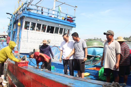 Xóa tàu cá “ba không” để gỡ “thẻ vàng” thủy sản Xóa tàu cá “ba không” để gỡ “thẻ vàng” thủy sản