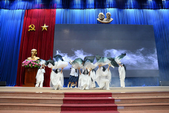 Học sinh THCS tham gia Hội thi tìm hiểu Luật Phòng, chống tác hại thuốc lá năm 2024 tại Long An