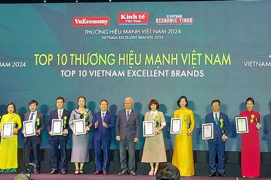Vinh danh các thương hiệu mạnh Việt Nam