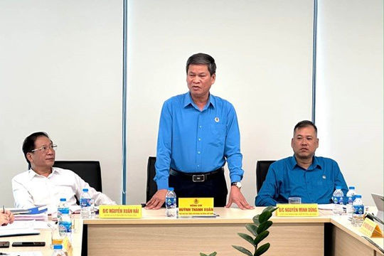 Ủy ban Kiểm tra Tổng Liên đoàn sẽ kiểm tra tài chính công đoàn tại 100 đơn vị