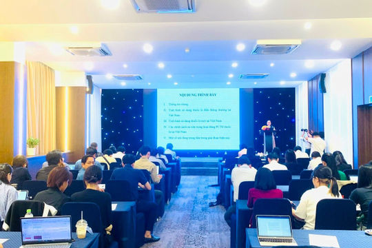 Tập huấn truyền thông về tác hại của thuốc lá phóng viên, biên tập viên các cơ quan báo chí khu vực phía Nam