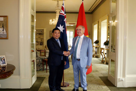 Thúc đẩy mạnh mẽ quan hệ kinh tế Việt Nam -Australia
