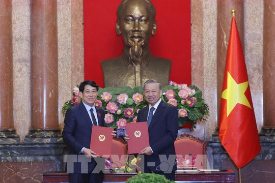 Lễ bàn giao công tác Chủ tịch nước